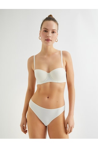 Koton Push Up Sütyen Destekli Balenli Kaplı Ekru 3slk10005mk 3SLK10005MK002 Ekru