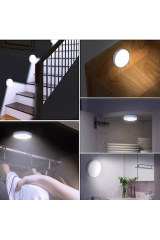 Noas Yl05 5002 Maya Kabin İçi Mıknatıslı Şarjlı Ledli Sensörlü Spot 3200k Beyaz