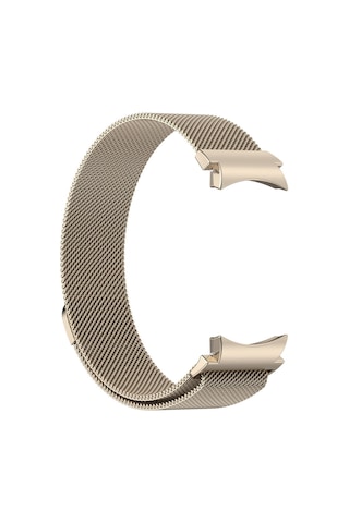 Galaxy Watch 6 Classic 47mm Uyumlu Krd-01 Metal Zore Kordon-pale Gold
