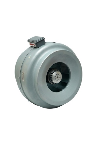 Ayas 16 Cm Çap Yka-160b-2k-m 2550 D/d 220/230 Volt Monofaze Yuvarlak Kanal Tipi Radyal Fan