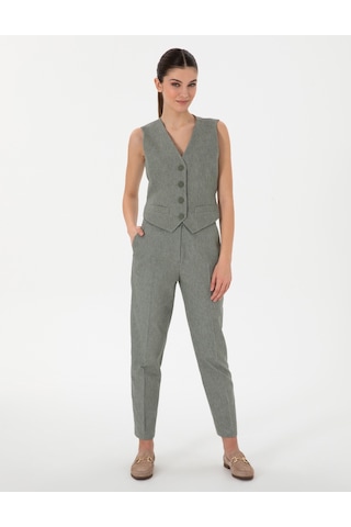 Pierre Cardin Kadın Haki Pantolon 50299967-vr027
