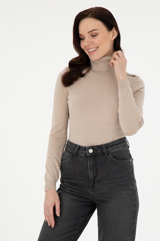 Pierre Cardin Kadın Bej Kazak /triko 50290579-vr011 Bej