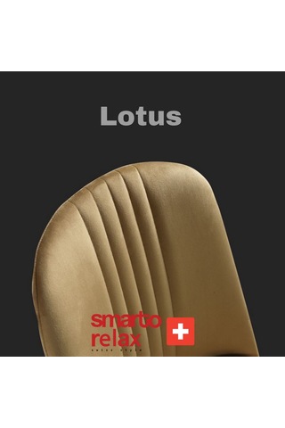 Smarto Relax Lotus 2'li Yemek Masası Sandalye Seti - Ahşap Ayaklı, Açık Kahverengi Kumaş Sari Ve Kahverengi