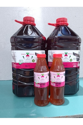 Şalgamcı Mahmut El Yapımı Tarsus Şalgamı 2 x 5 L Şalgamcı Mahmut El Yapımı Tarsus Şalgamı 2 x 5 L