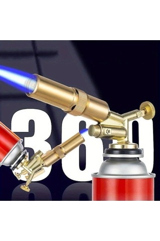 Createtech Bosphorusboutique Taşınabilir Kaynak Gaz Meşalesi, Bütan Brülör, Kamp Barbekü Çakmağı, Mutfak Malzemeleri, Tj Çok Renkli Çok Renkli