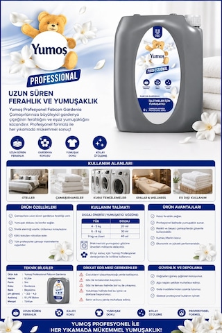 Yumoş Profesyonel Fabcon Gardenia 5 Lt. Diğer