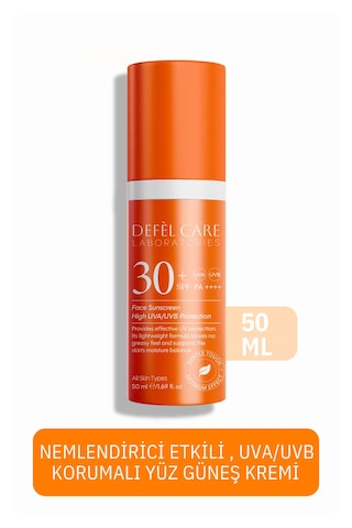 Nemlendirici Kolajen Destekli Spf30 Yüz Güneş Kremi