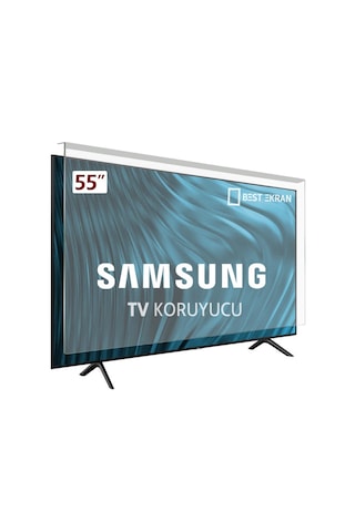 Samsung Uyumlu Crystal 55ru7100 Tv Ekran Koruyucu Ue55ru7100u