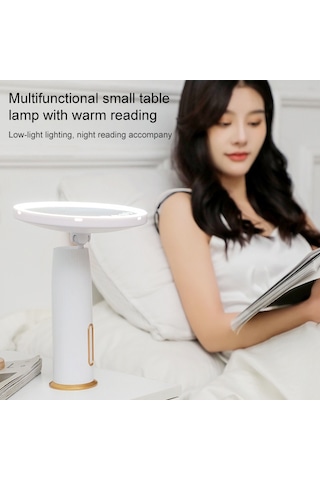 Sones Akıllı Led Masaüstü Makyaj Aynası Dolgu Işığı, Beyaz Işık Yeşil