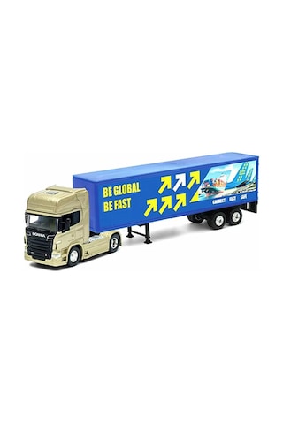 Welly 1:64 Scania R730 Metal Çekici Tır Model Arabalar - Diecast Lisanslı Ölçekli Koleksiyon Oyuncak