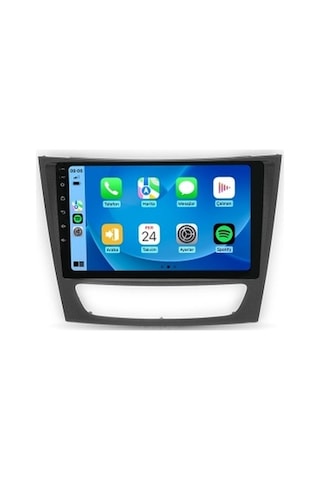 Mercedes Benz E Serisi W211 2002-2009 4gb Ram 64gb Hafıza 8 Çekirdek Carplay Kamera Android Multimedya 9"