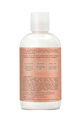 Shea Moisture Coconut & Hibiscus Durulanmayan Şekillendirici Saç