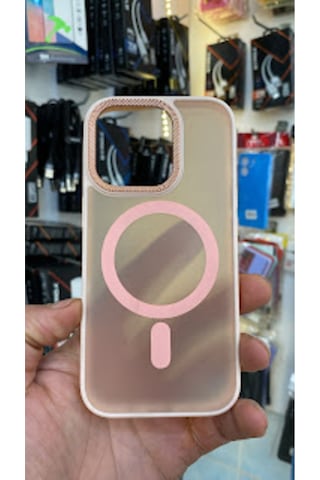 Apple iPhone Uyumlu 16 Pro Kamera Korumalı Mat Magsafe Wireless Şarj Destekli Renkli 45677