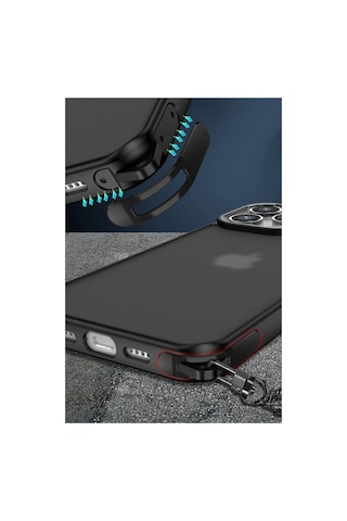 Apple İphone 14 Kılıf Elegant Kapak - Titan Gri