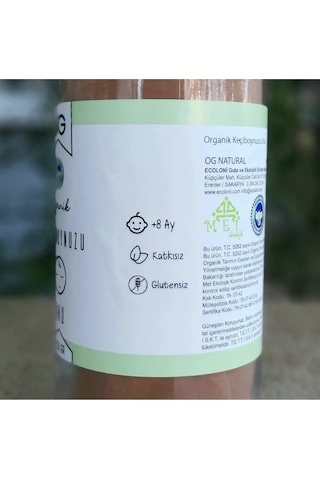 OG natural Organik Keçiboynuzu Unu 250 G