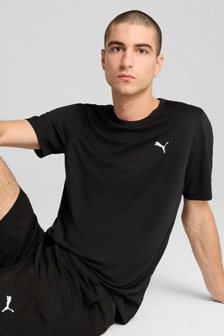 Puma Ess Small Logo Poly Tee Siyah Spor Tişört 68254201 SIYAH