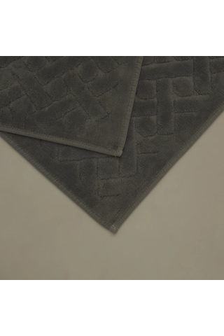 Karaca Home Foley 2'li Banyo Paspası Açık Gri Renkli