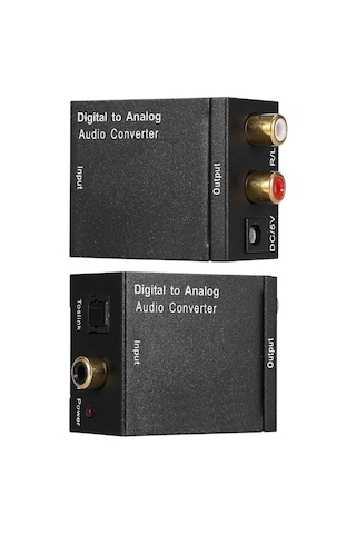 Fully G-538nd Digital Optik To Analog Rca Audio Ses Çevirici