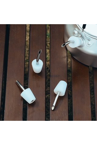 Tenfowee Paslanmaz Çelik Kahve Demleme Ağzı - 800ml Alüminyum Su Isıtıcı Seti Diğer