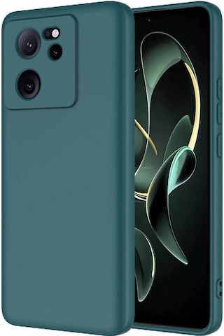 Xiaomi Mi 13t Pro Uyumlu Btz Btz Mara Lansman Kapak-koyu Yeşil