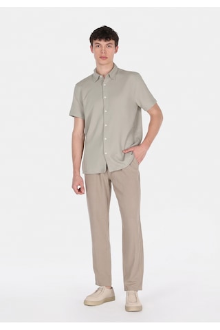 Colin's Colins Regular Fit Shirt Neck Düz Erkek Yeşil Kısa Kol Gömlek Cl1077227 Q1.v1 Sag Sage