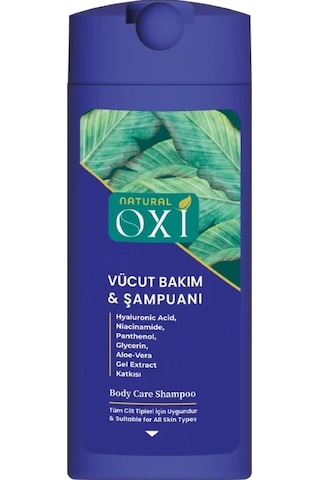 Oxi Natural Vücut Bakım Şampuanı 300 Ml. Duş Jeli