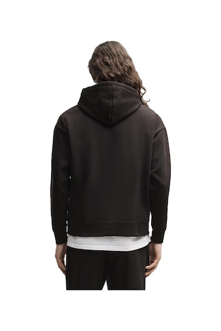 Puma Essentials Small No. 1 Logo Kadın Siyah Günlük Stil Sweatshirt 68239601