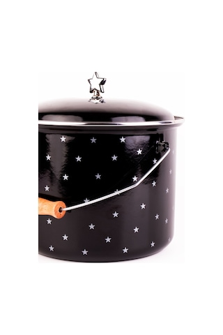 Star Emaye Bakraç 22cm 5litre Siyah