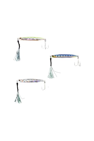 Ryuji Silent Jig Trio Real Mix 3 Adet Jig Yem Ağırlık Gr : 15gr Ryuji Silent Jig Trio Real Mix 3 Adet Jig Yem Ağırlık Gr : 15gr
