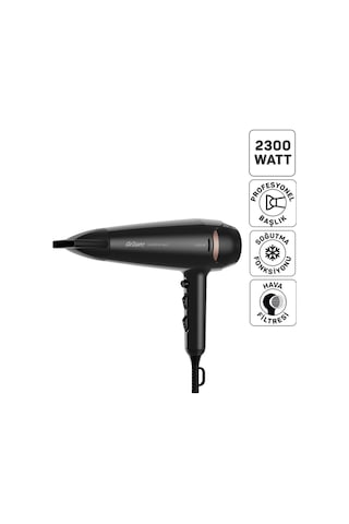 Arzum AR5134 Hairstar Neo Saç Kurutma Makinesi 2300 W, Soğuk Hava Fonksiyonu, Siyah