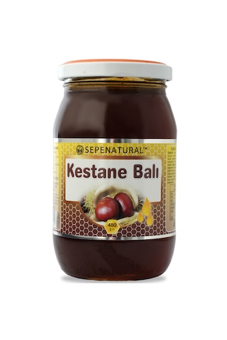 Sepe Natural Süzme Kestane Balı 480 Gr Saf, Katkısız, Yüksek Prolin