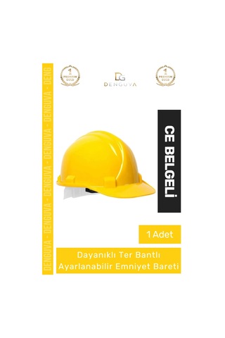 Baret Essafe Ce Belgeli Havalandırmalı Ekonomik Profesyonel İş Güvenliği Sarı Emniyet Bareti