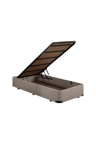 Nironyatak Niron Baza - 90X190 Cm Tek Kişilik Sandıklı Klasik Kumaş Baza