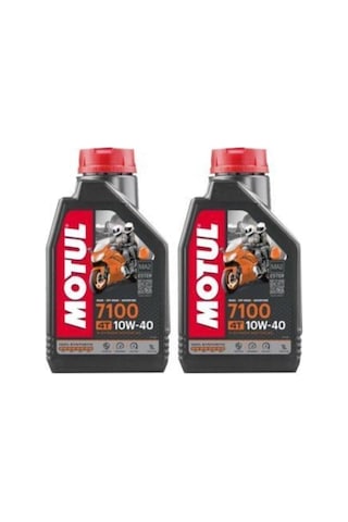 Motul 7100 10w40 1 Litre X 2 Adet 4t Motosikelt Motor Yağı - 0781387029395
