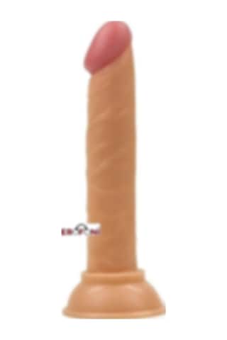 Erofoni Yeni Nesil Ultra Süper Realistik Vantuzlu 13 CM Anal Plug Yapay Dildo Penis