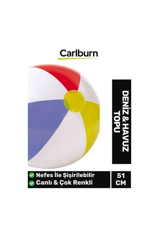 Özel Üretim Dilimli Canlı Çok Renkli Nefes Şişirilen Vinil Malzeme Üretimi 51 Cm Deniz Havuz Su Topu Çok Renkli