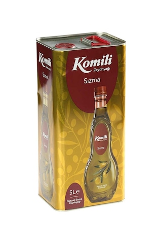 Komili Naturel Sızma Zeytinyağı Teneke 5 L