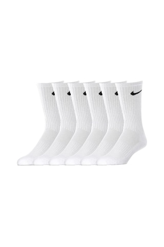 Nike Everyday Cushion Crew Beyaz Renkli Çorap 6'lı Sx5172-100 Beyaz