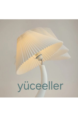 Yüceeller Fransız İskandinav Lux Lambader Ceviz Rengi