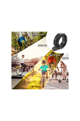 Mufunye Yüksek Net Sesli Bisiklet Zili: Dağ, Yol Ve Elektrikli Bisikletler İçin İdeal Çözüm Diğer