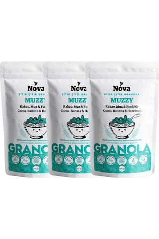 Nova Granola Muzzy 3 x 340 G