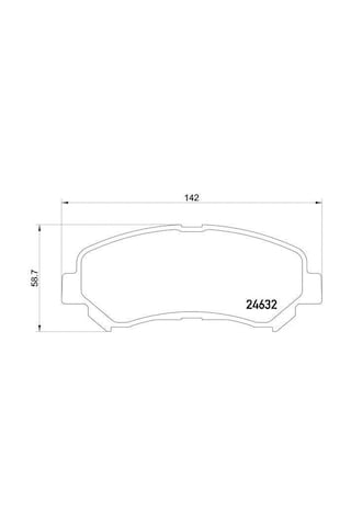 Nissan Qashqai Ön Fren Balata 2006-2014 D1060jd00a 0986494501 1.6, 2.0, 1.5 Dcı, 2.0 Dcı, 1.6 Dcı
