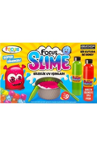 Slime Deney Seti Ve Uv Işınlı Bileklik