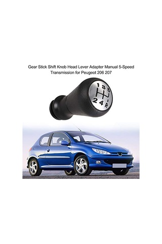 Huıop Vites Topuzu Kafa Kolu Adaptörü Manuel 5 Vitesli Şanzıman Değiştirme Peugeot 206 207 İçin