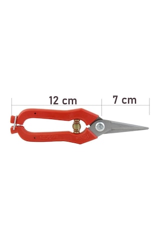 Göcen Narenciye Üzüm Bağ Budama Makası Düz Uçlu 19 Cm Yeni N11.460