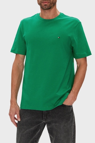 Tommy Hilfiger Erkek T Shirt Mw0mw39995 L4f Yeşil