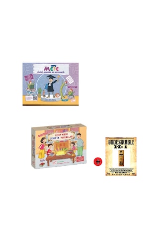 3. 4. Sınıf Hikaye Kitabı Seti Eymen'in Maceraları + Mete Sihirli Anahtar ve Matematik + Kişiye Özel İsimli Ahşap Harry Potter Kitap Ayracı