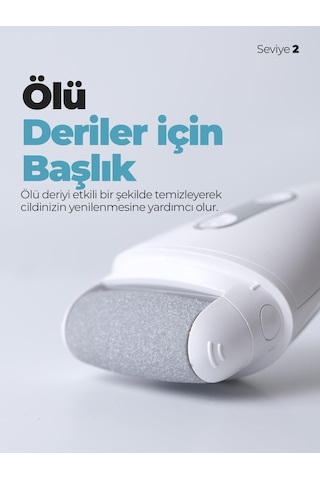 Pirantech BCM-1138T Led Ekran Göstergeli Turbo Modlu Su Geçirmez Ayak Bakım Törpüsü