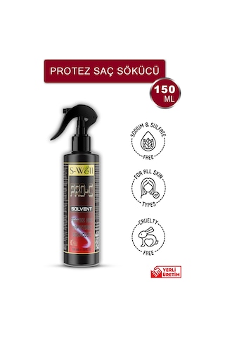 S-Well Pro-C Solvent Protez Saç Bant Sökücü 150 ML