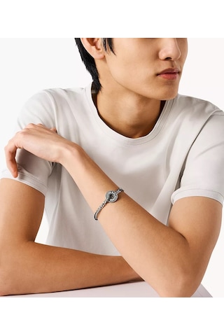 Emporio Armani Ajegs3094-040 Bileklik Metalik Gri